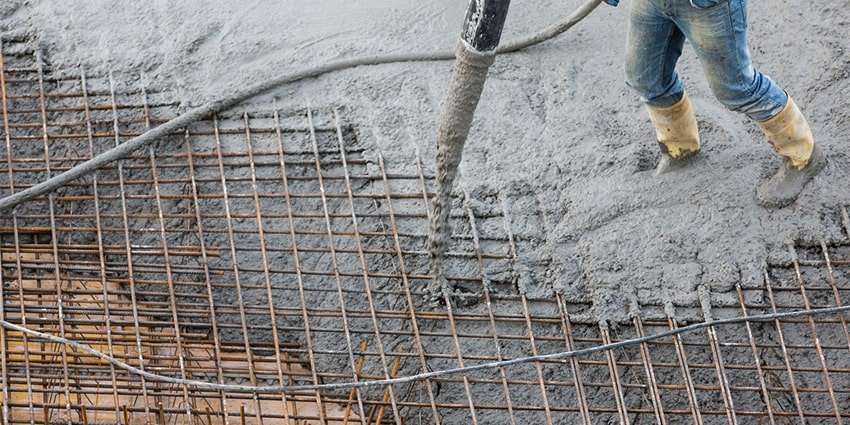 Reinforced concrete installation