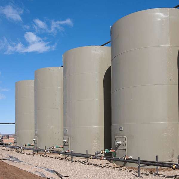 Bulk storage tanks for water and fuel